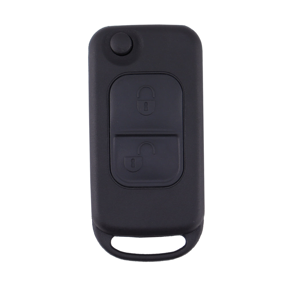 Mercedes compatible 2 button HU64 remote flip Key housing