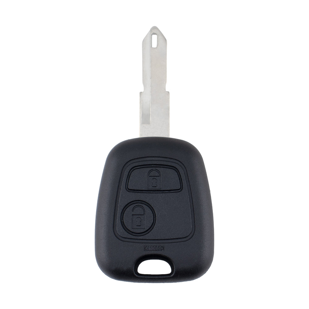 Peugeot compatible 2 button NE73 remote Key housing