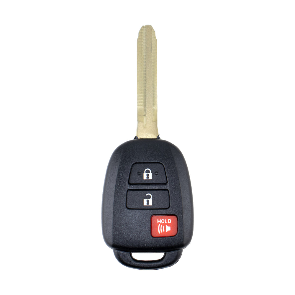 Blank 3 Button Car Key/Shell/Case To Suit Toyota