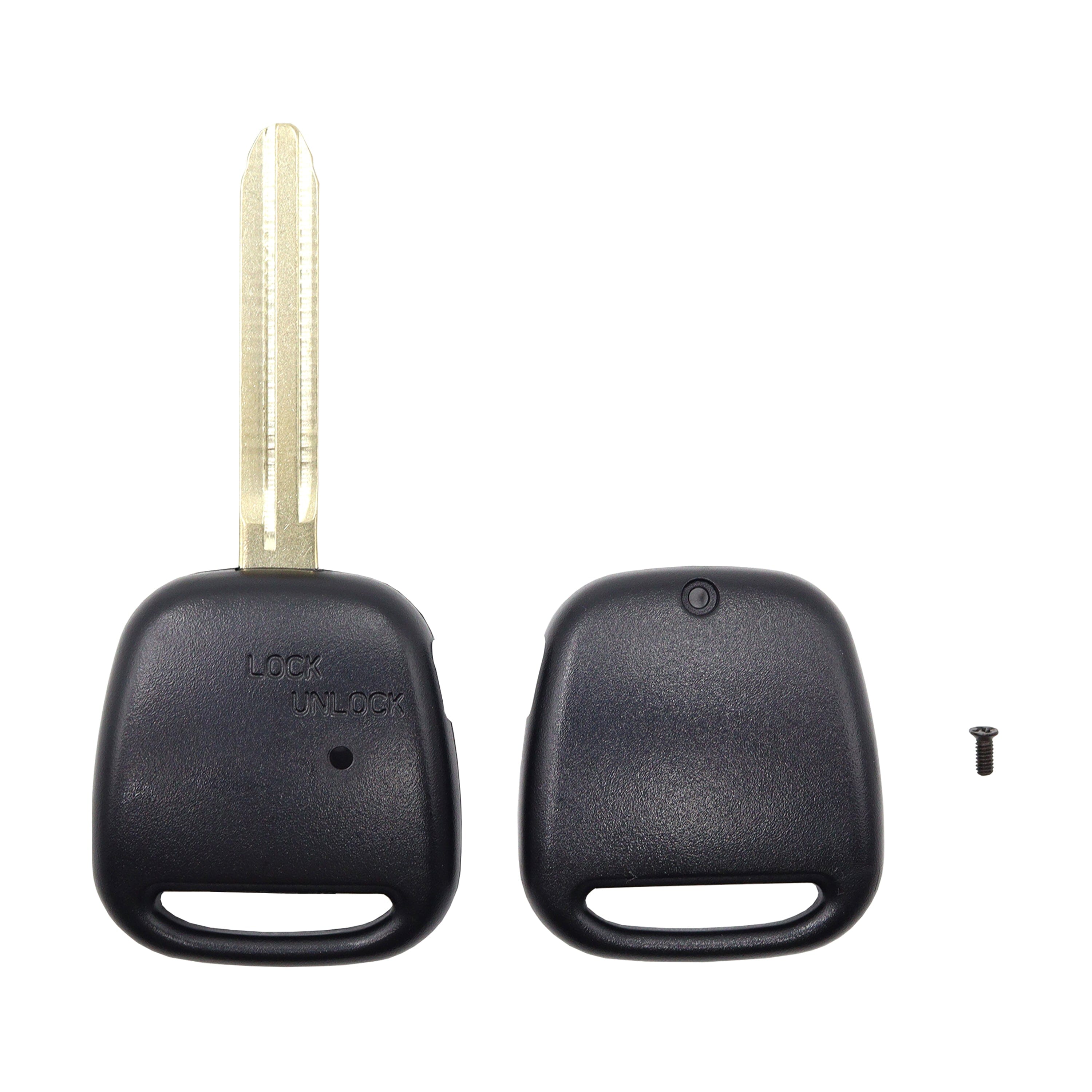 1 Button Remote Key Blank To Suit Toyota Alphard, Celica, Corolla, Estima, Granvia, Hiace