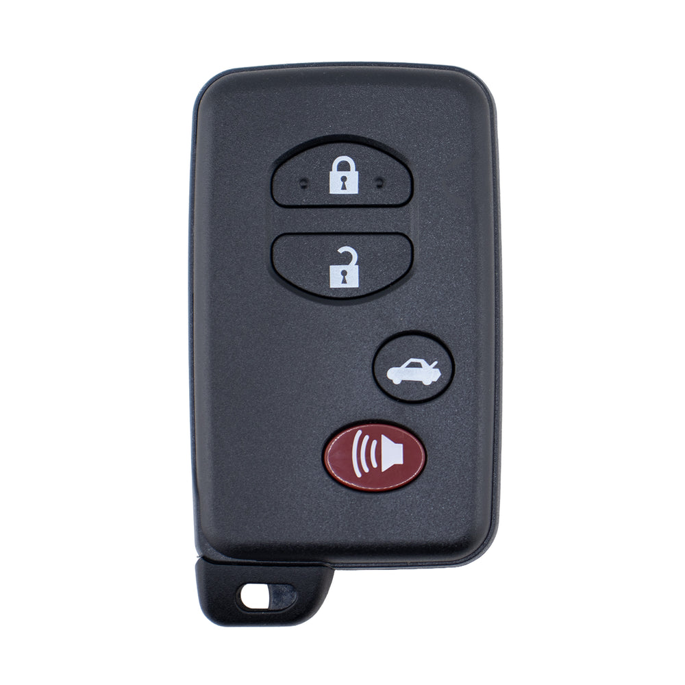 Toyota compatible 4 button TOY48 smart remote housing