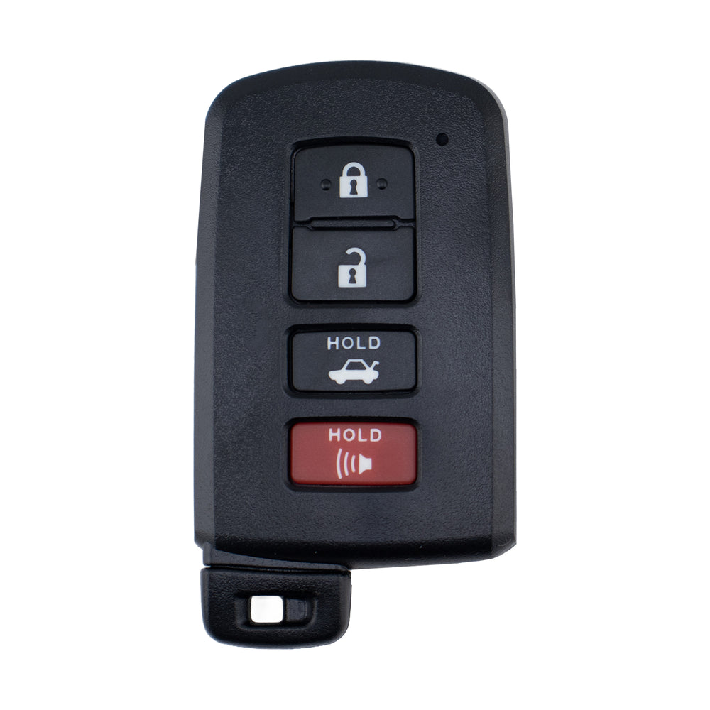 Toyota compatible 4 button smart remote housing