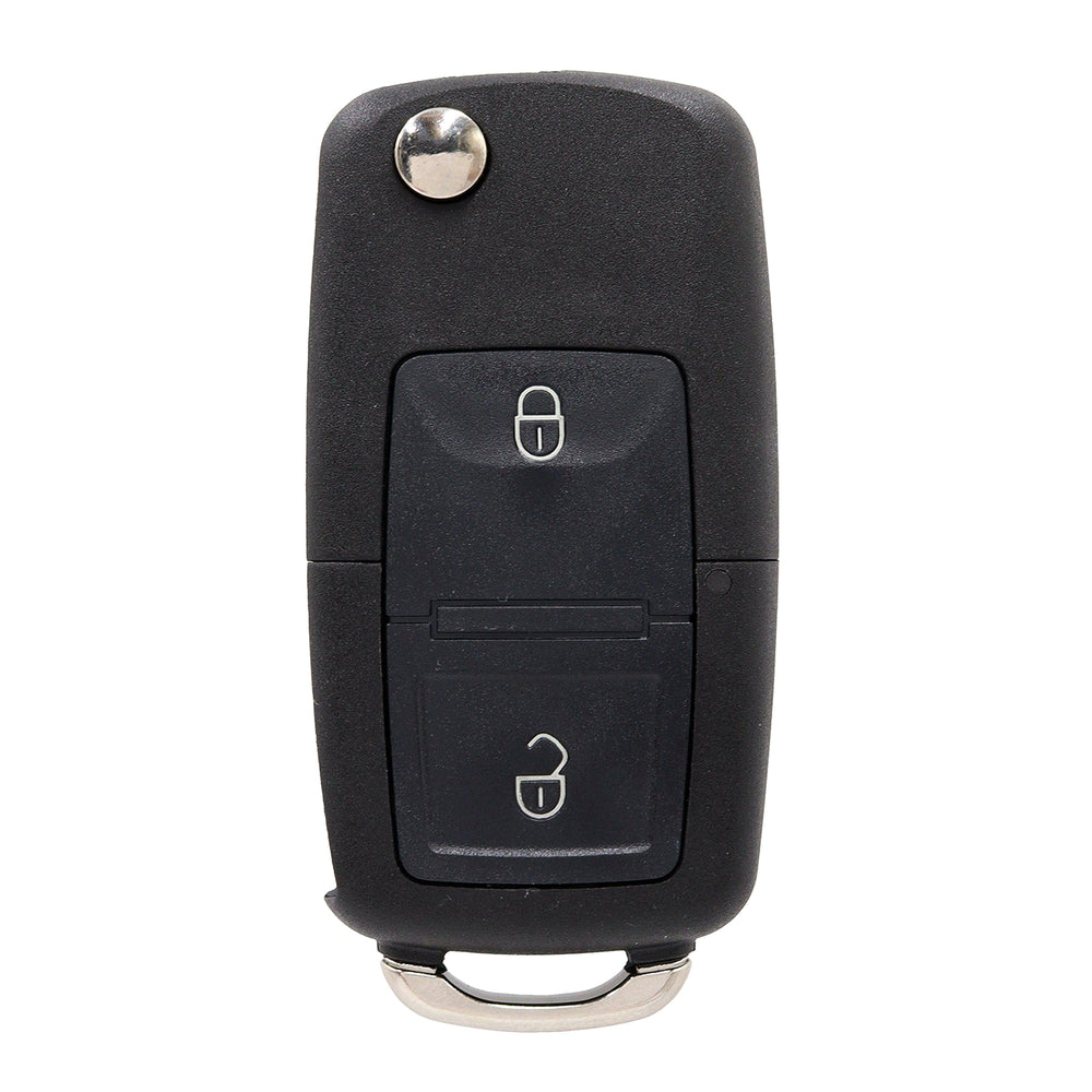 VW compatible 2 button remote flip Key housing