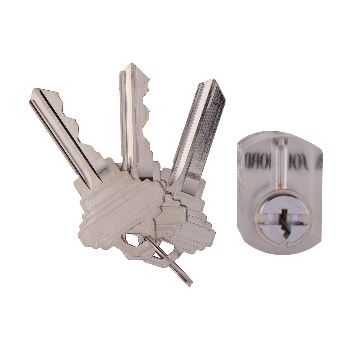 SouthOrd Visible Pin Tumbler Cutaway Practice Lock w/ Spool Pins