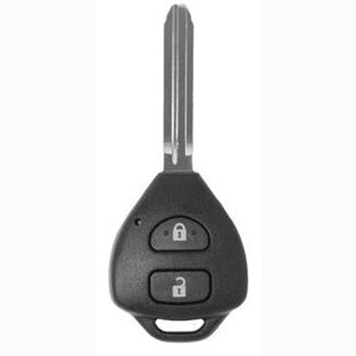 Toyota compatible durashell 2 button TOY43 remote Key housing