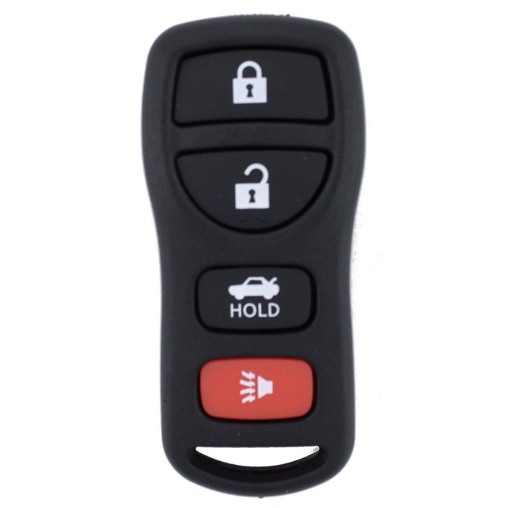 Nissan compatible 4 button remote housing