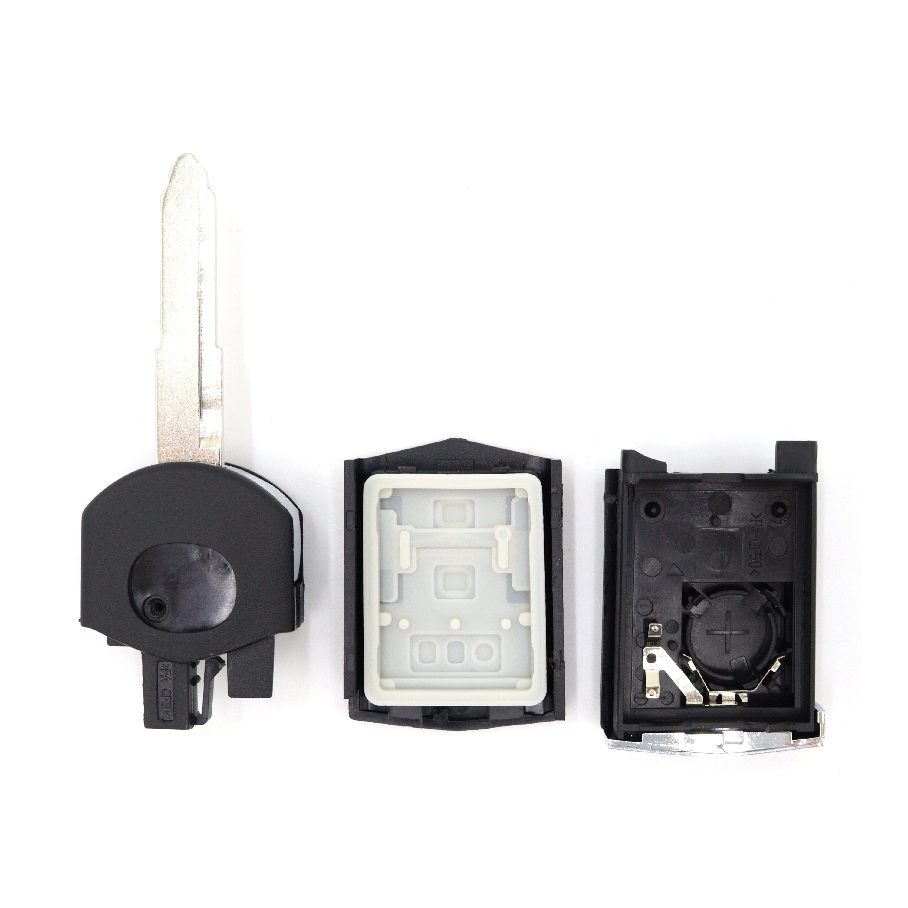 Mazda compatible 3 button remote housing