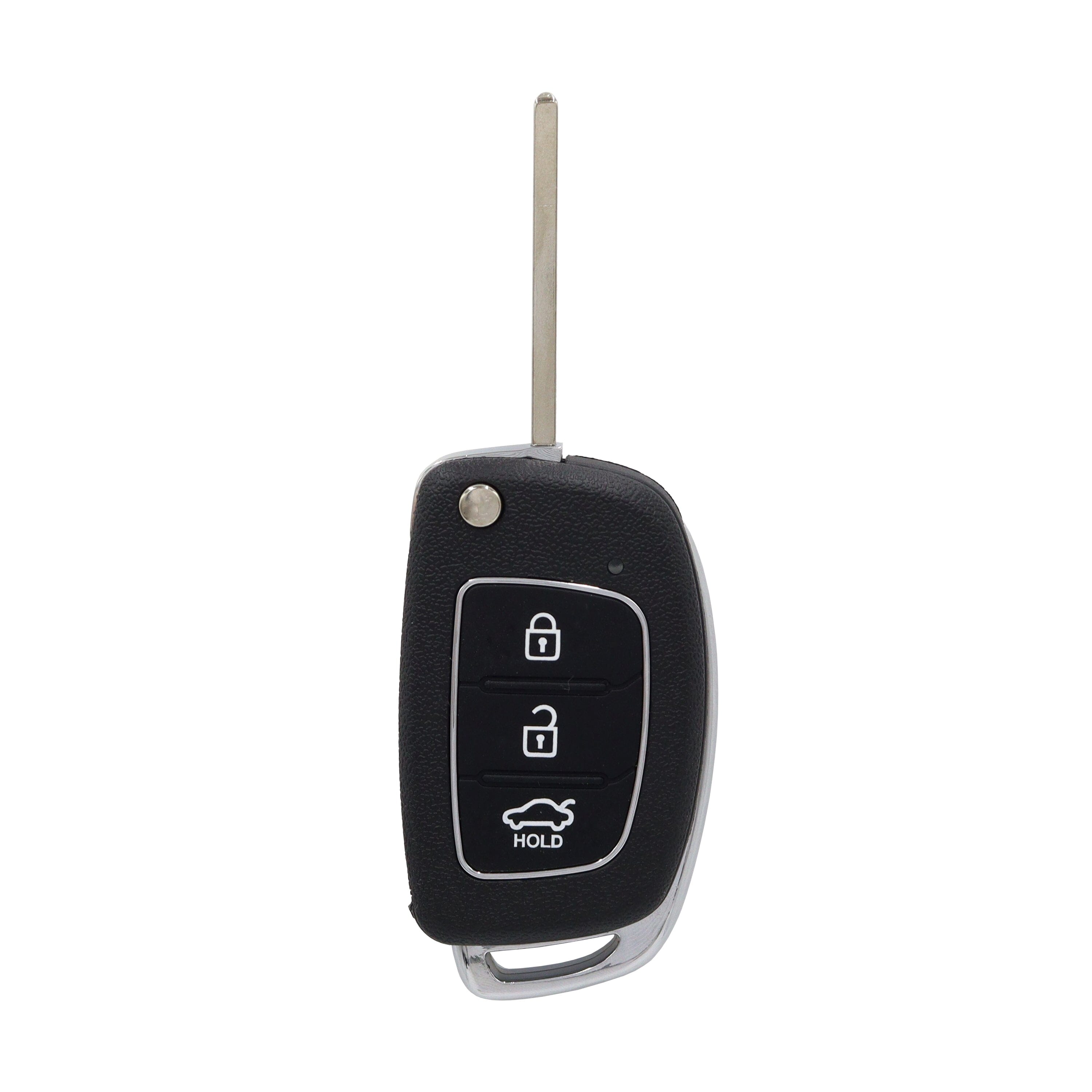Hyundai compatible 3 button HYN17R remote Key housing