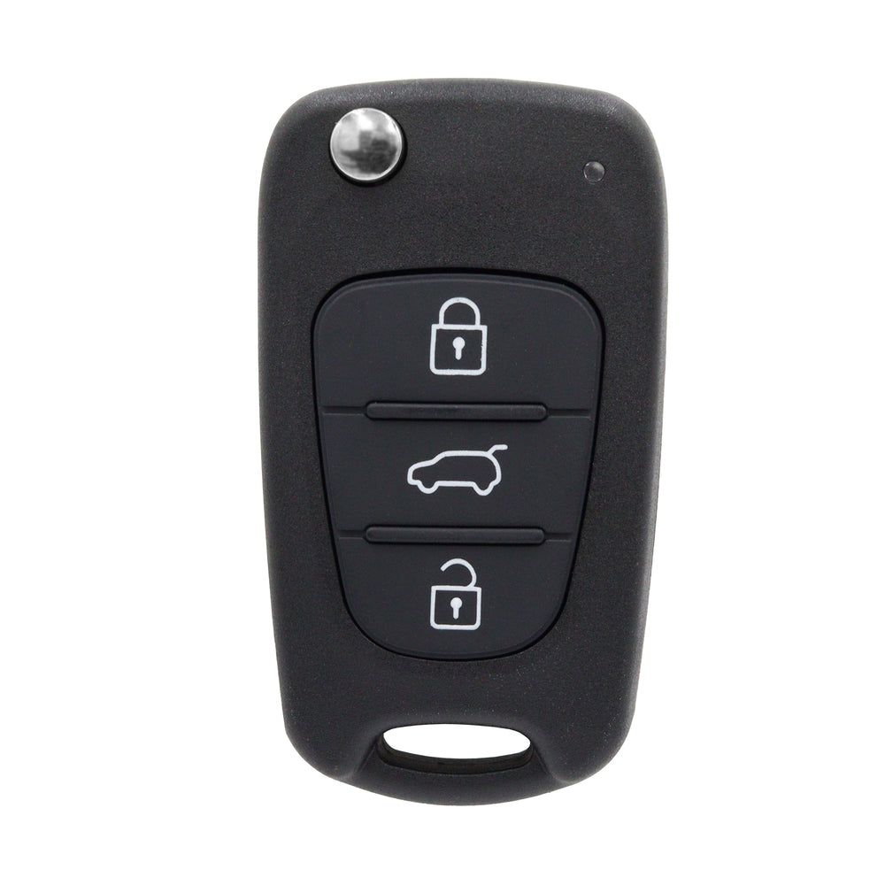 Kia compatible 3 button TOY49 remote flip Key housing