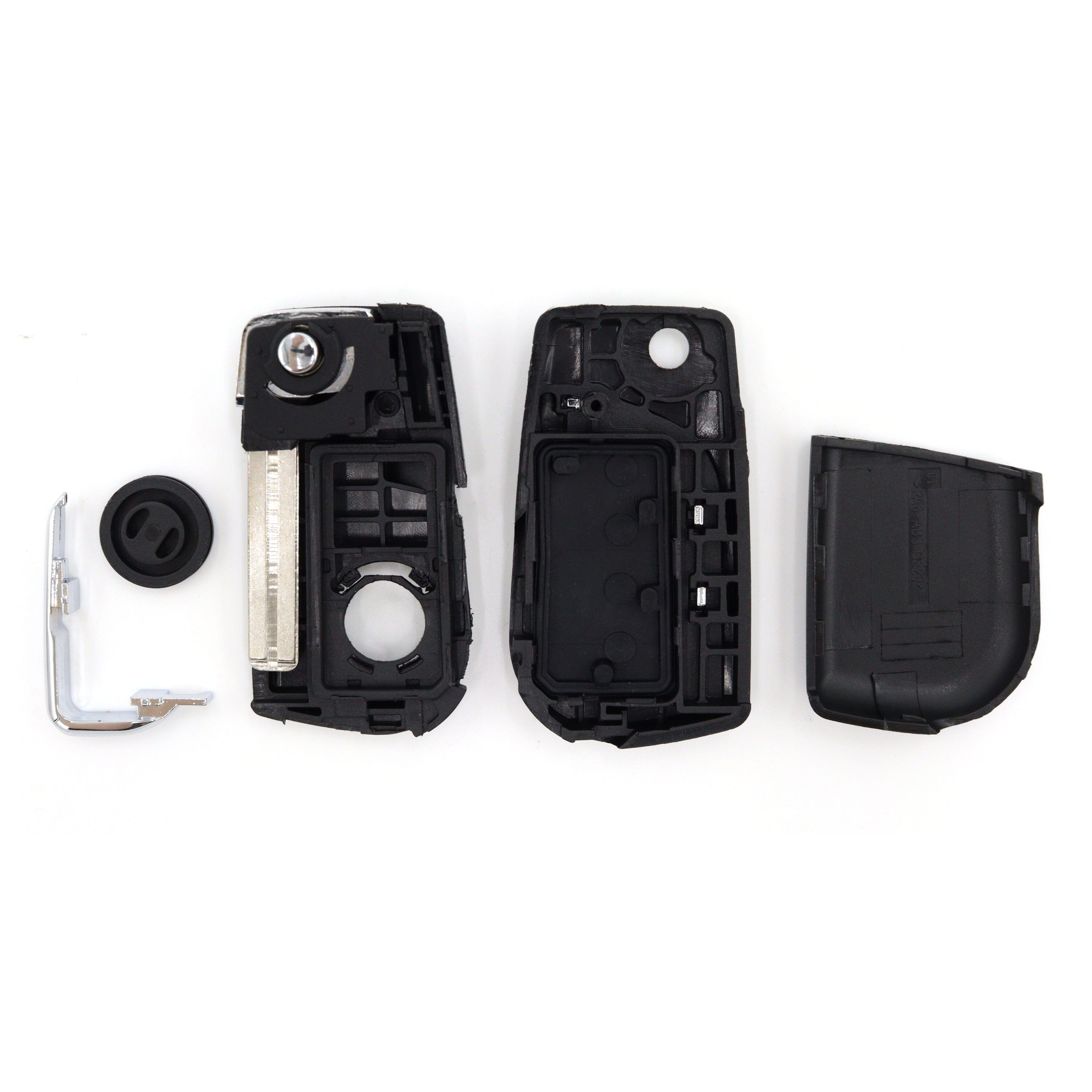 Toyota compatible 3 button TOY48 remote flip Key housing