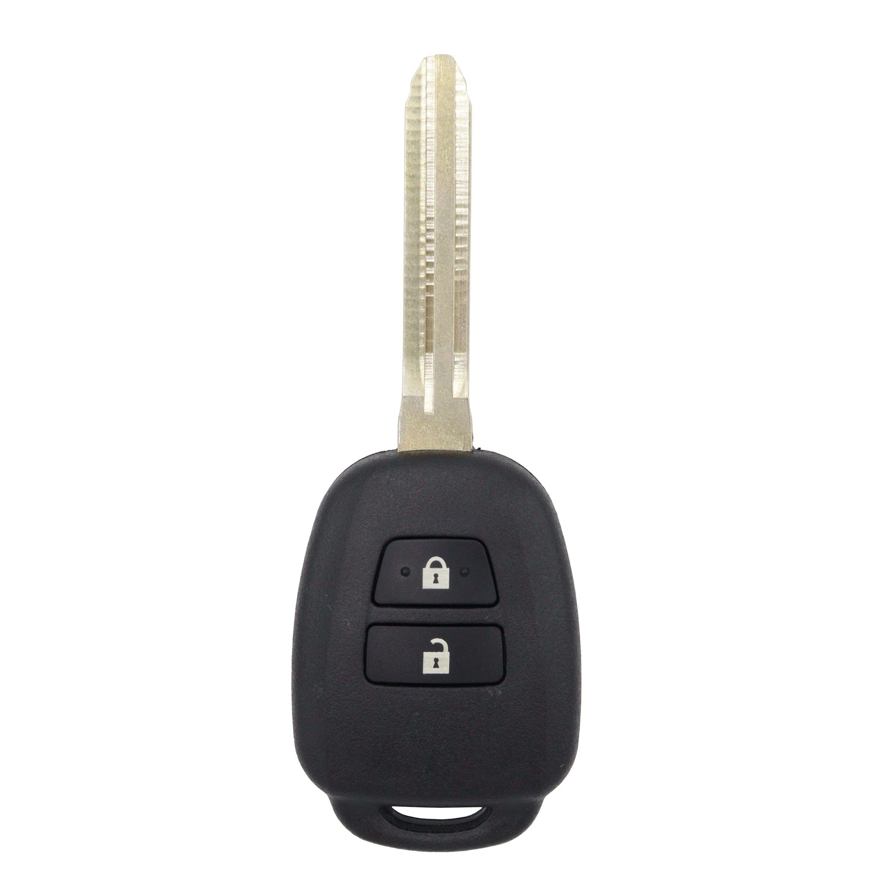 Toyota compatible 2 button TOY43 remote Key housing