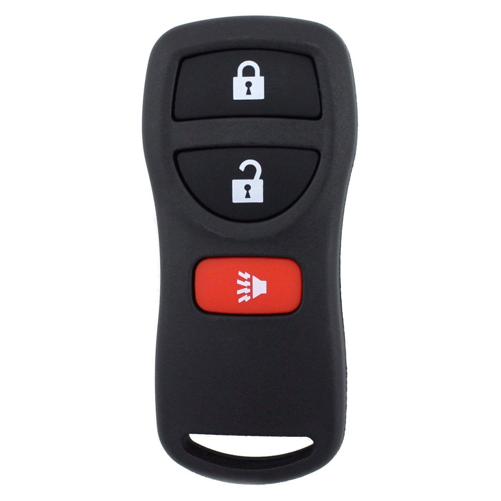 Nissan compatible 3 button remote housing