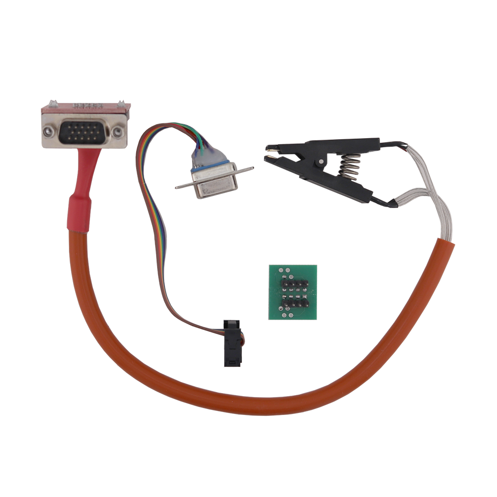 Universal Adapter Clip for Xhorse Key Tool Plus 8 leg EERPOM clip DB15 cable connection
