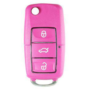Key tool VW 3 button style remote Pink