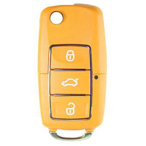 Key tool VW 3 button style remote Yellow