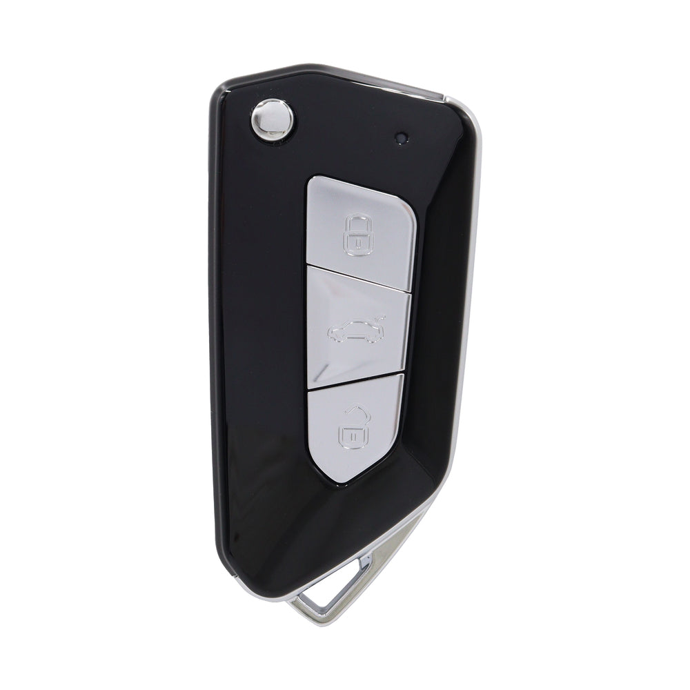 Xhorse XKGA82EN Electroplated Matte Style 3 Buttons Universal Wired Remote Key