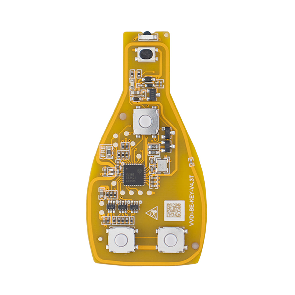 Xhorse Mercedes yellow 4 button remote Board 315/433MHz