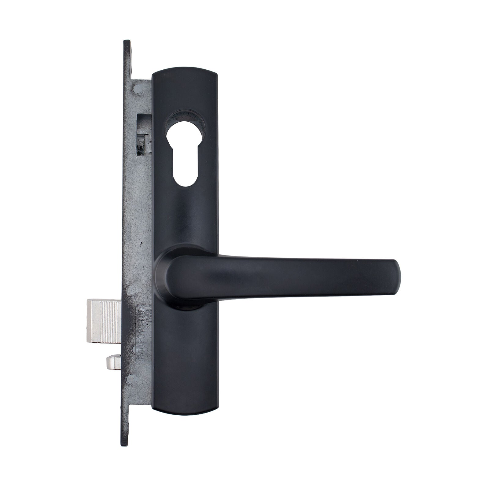 Whitco Tasman MK2 Hinged Security Door Lock Kit without Cylinder in Black - W892117