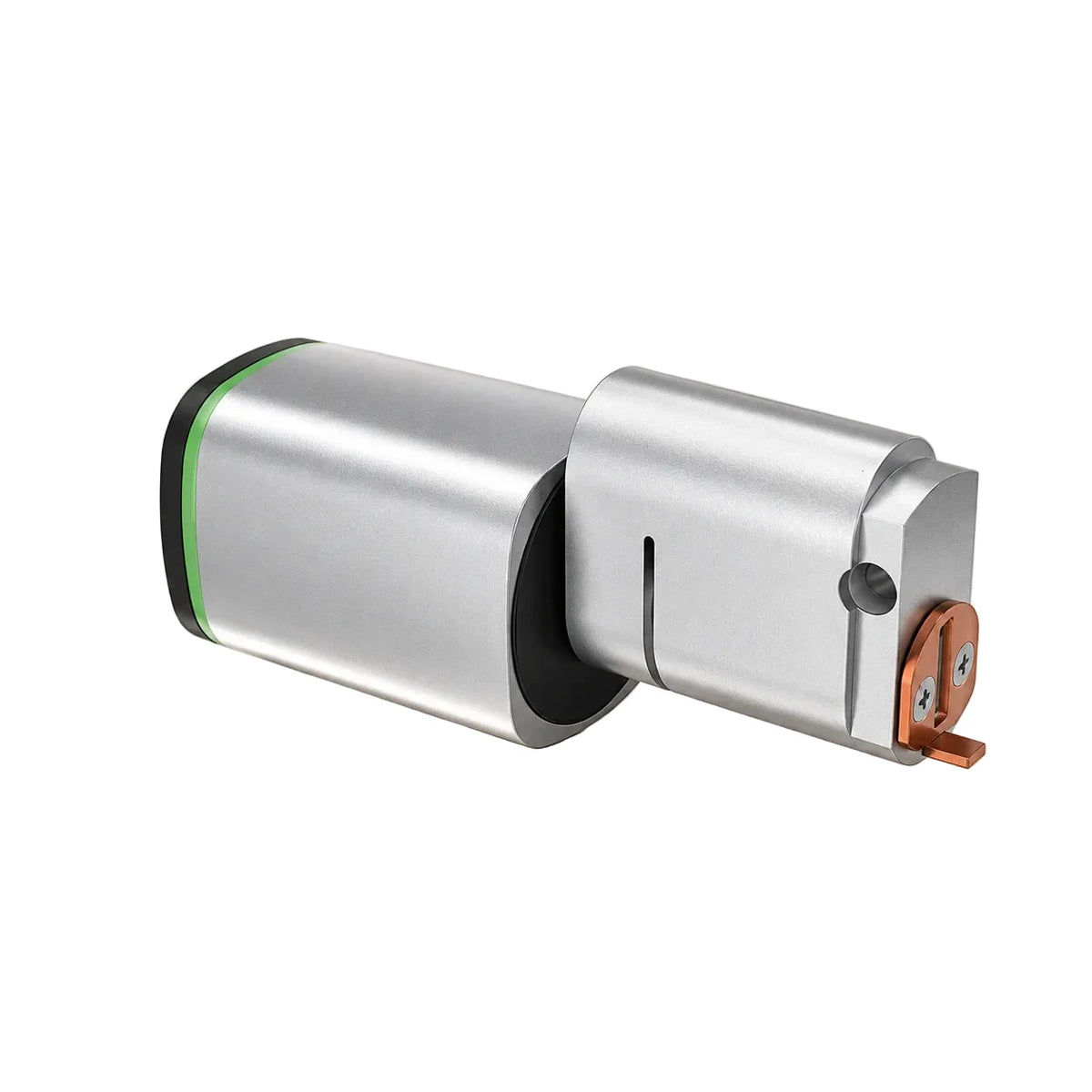 Entrada D3 oval cylinder in silver and black