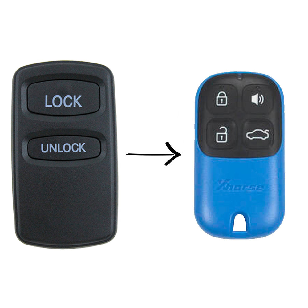 Compatible Mitsubishi 2 button Remote Key 315Mhz