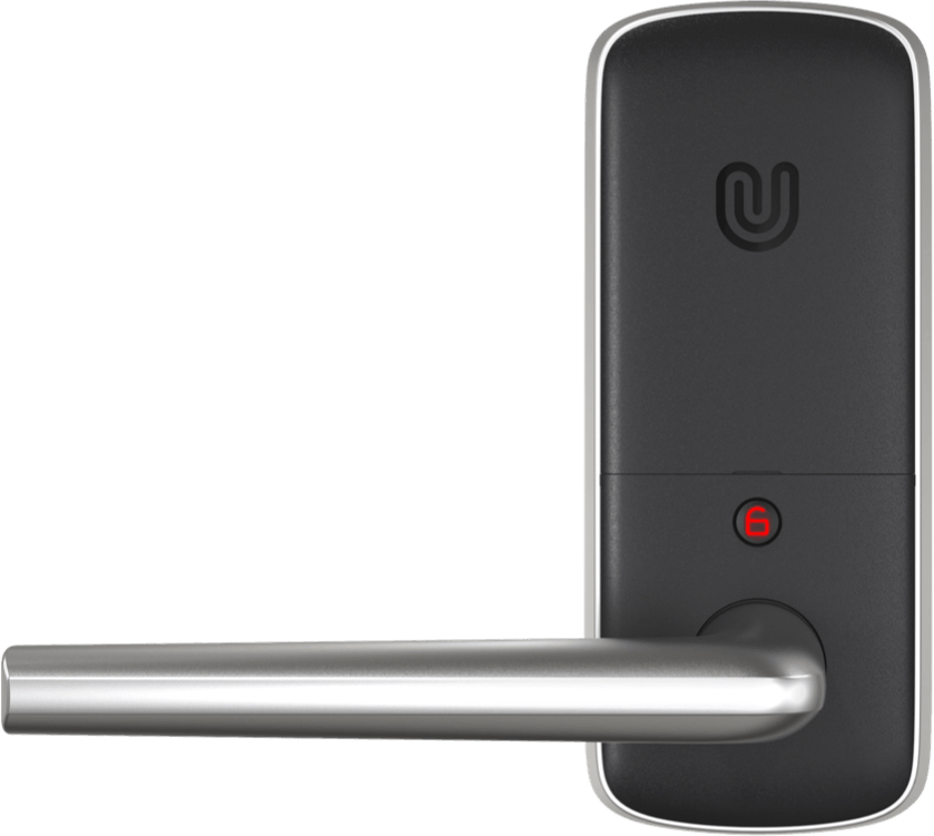 Ultraloq Lever Bluetooth Enabled Fingerprint and Touchscreen Smart Lever Lock