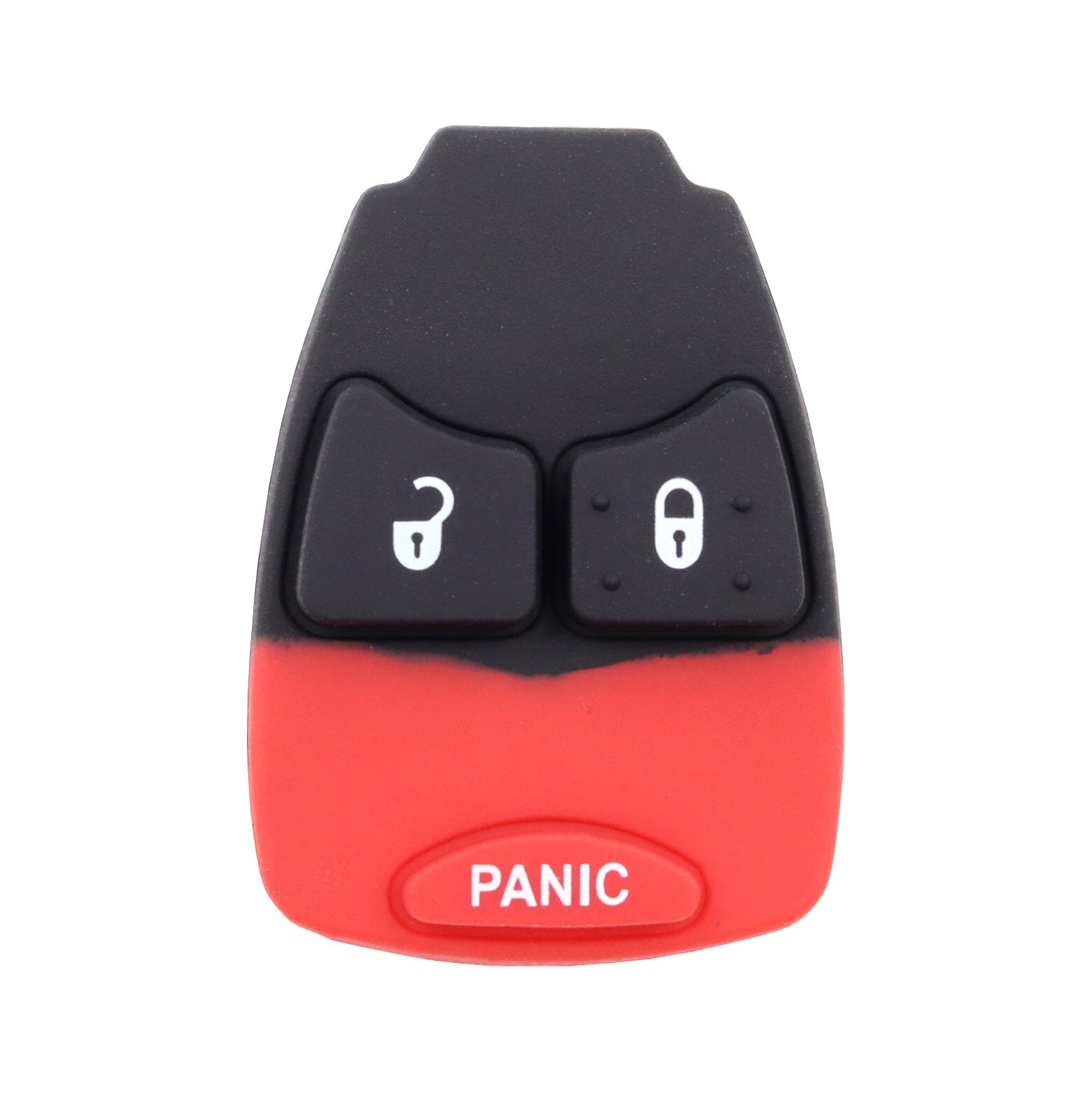 Chrysler Jeep compatible 2 button replacement silicone membrane
