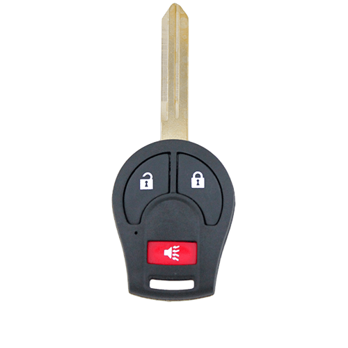 Nissan compatible 3 button NSN14 remote Key housing