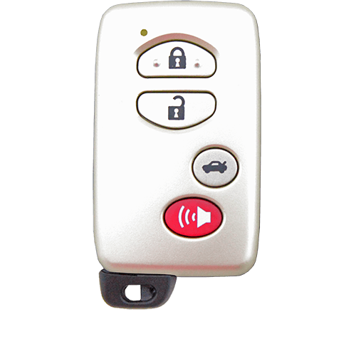 Blank 4 Button Car Key/Shell/Case To Suit Toyota