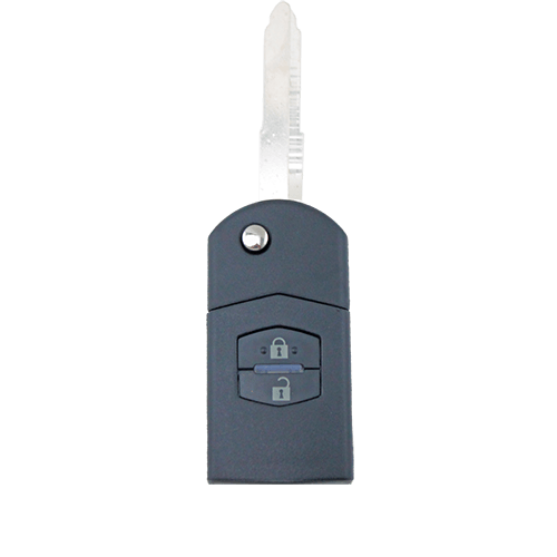 Mazda compatible 2 button MAZ24R flip Key housing Suits Mazda 3 and Mazda 6