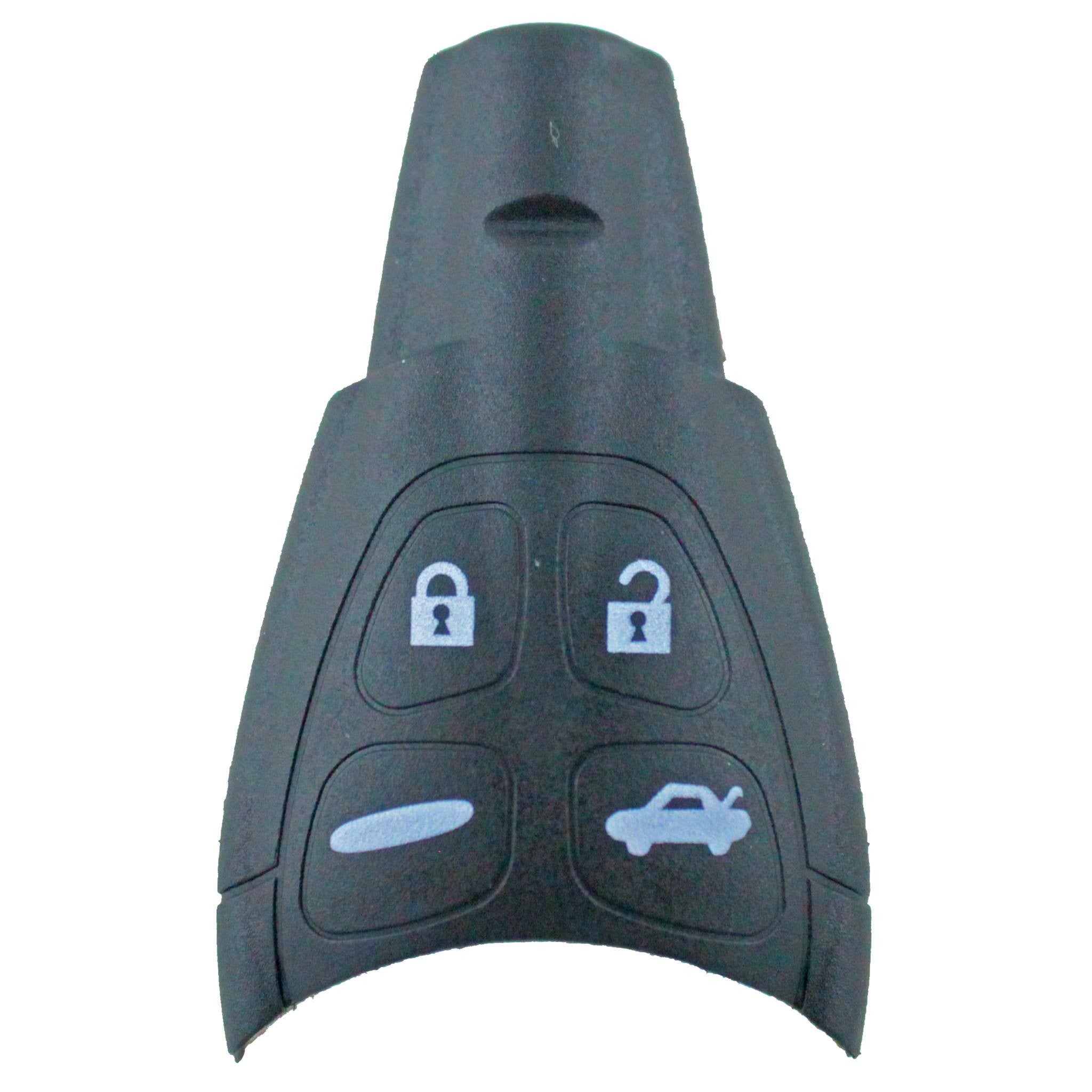 Saab compatible 4 button remote housing
