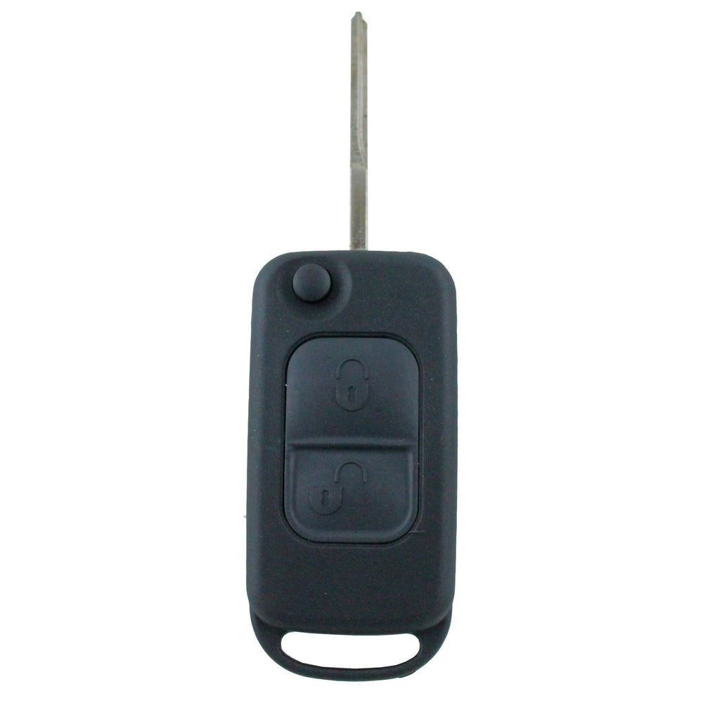 Mercedes compatible 2 button HU64 remote flip Key housing