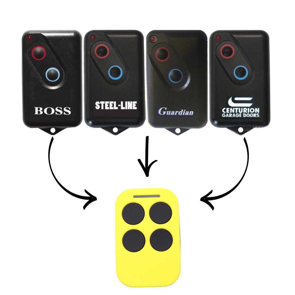 Genuine Code Ezy Remote to suit Boss Guardian Steel Line
