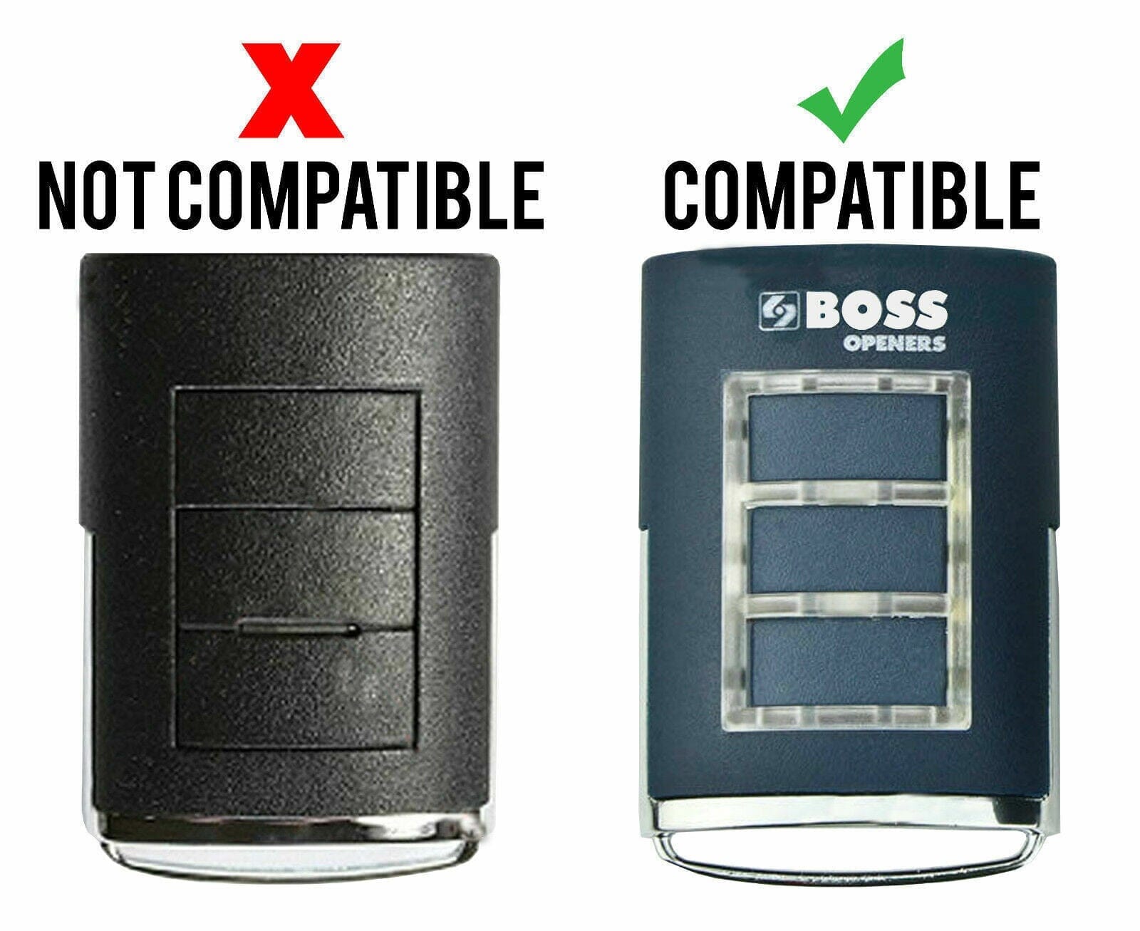 Boss HT3 Compatible Remote 433MHz