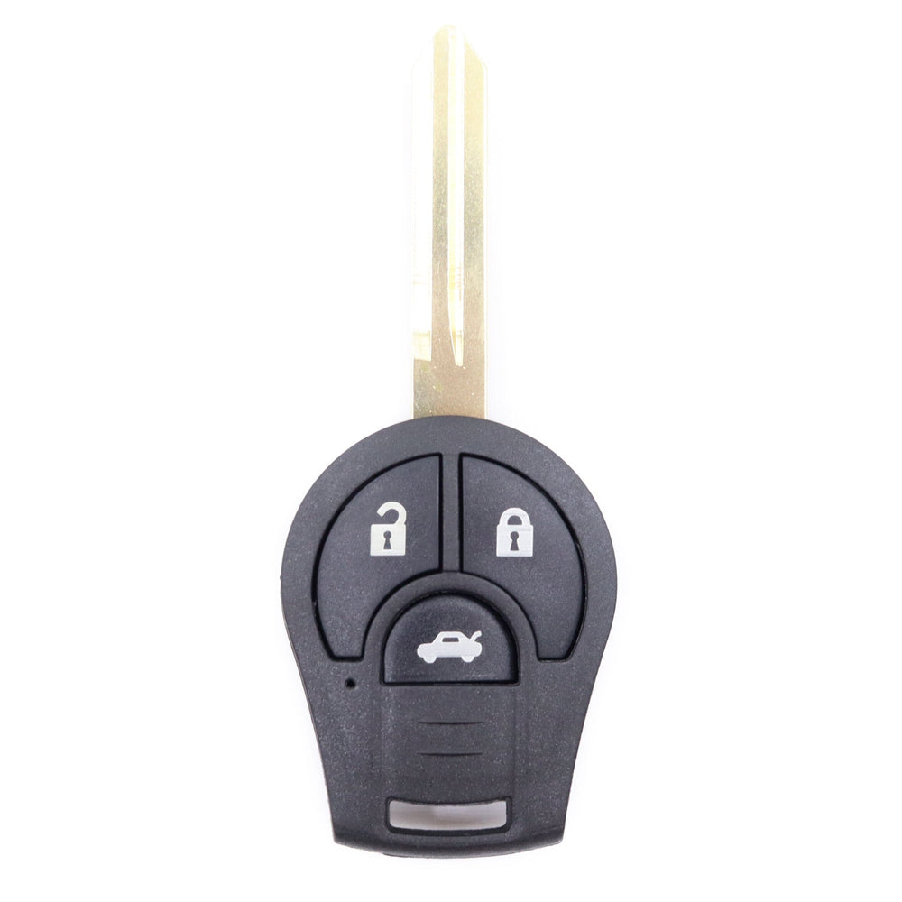 Nissan compatible 3 button NSN14 remote Key housing